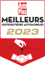 Trophée Meilleur distributeur automobiles 2023 décerné par AutoPlus